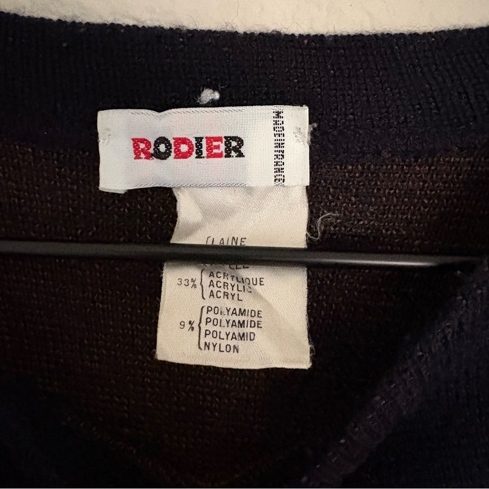 RODIER Scotty Dog Wool Blend Sweater - Picture 5 of 6